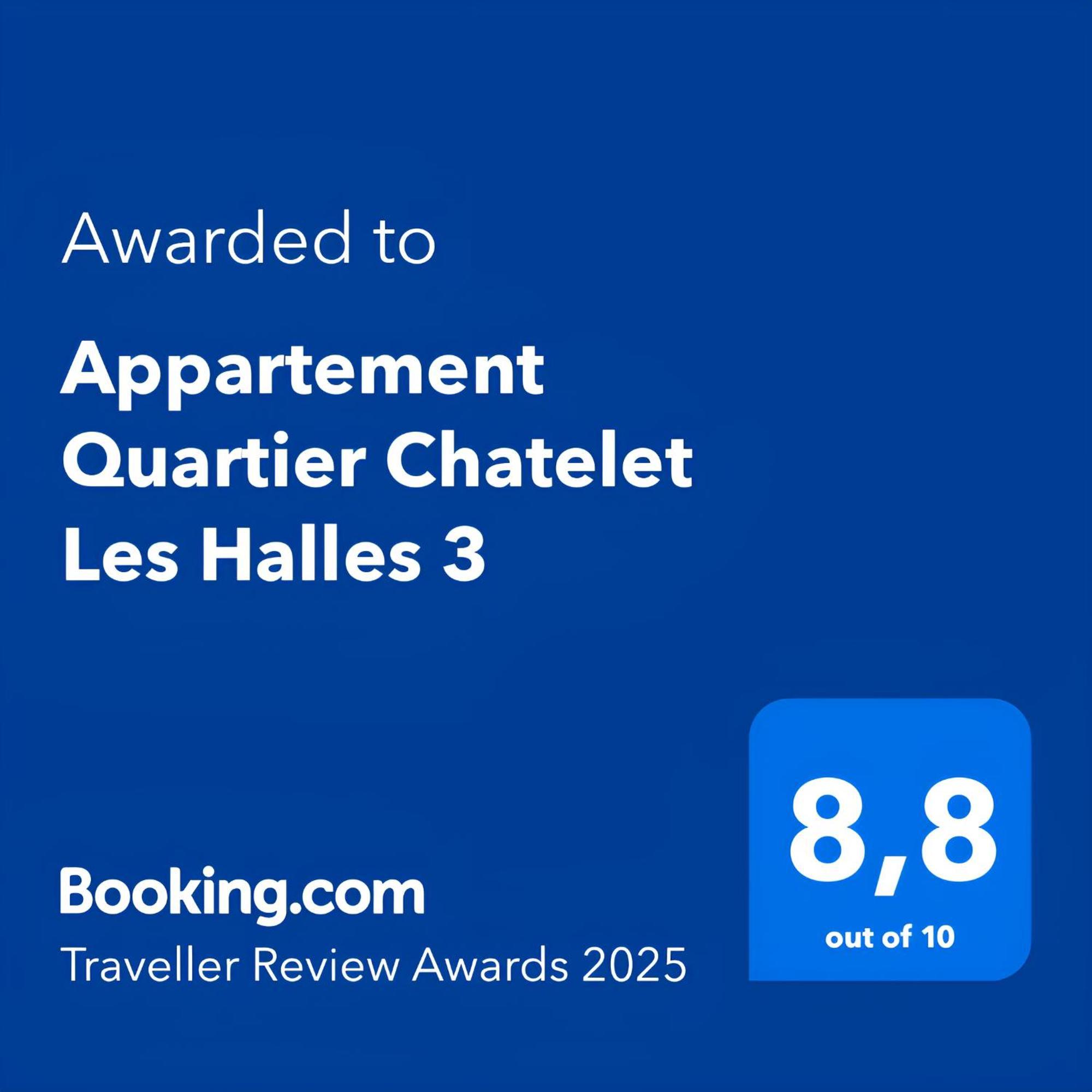 Appartement Quartier Chatelet Les Halles 3 Free Netflix 파리 외부 사진